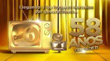 Canal 6 celebra su 58vo aniversario