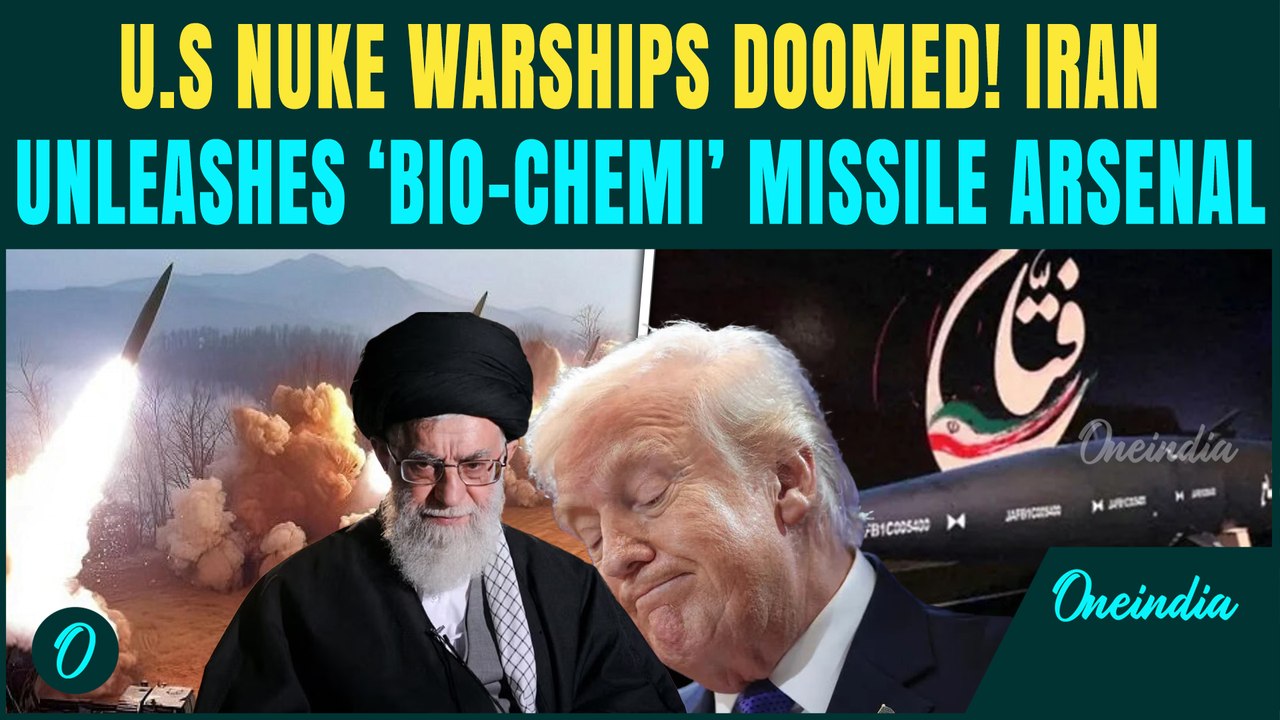 US Iran War: Iran’s DEADLY Missiles Armed With Chemical, Biological Warheads? Khamenei’s SHOCK Plan