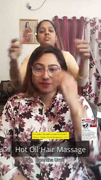 ✨ Hot Oil Hair Massage Benefits ✨ 💆‍♀️ Strengthens and softens hair 🌿 Boosts scalp blood circulation 💧 Perfect for dry & frizzy hair 🌸 Adds natural shine and glow How to do it: 1️⃣ Warm up your favorite oil (Coconut, Argan, or Jojoba). 2️⃣ Gently mass