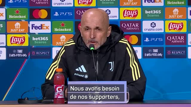 Juventus - Spalletti : "Créer un contexte pour le faire"