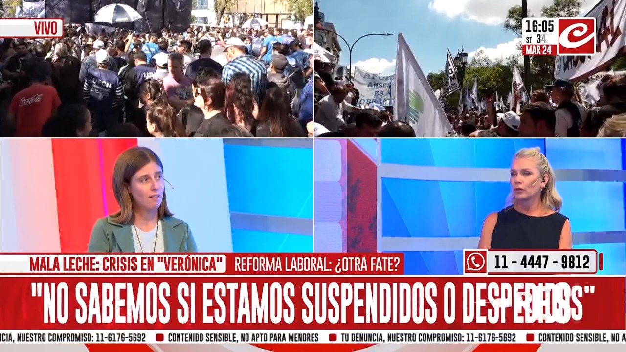María Migliore: "Estamos frente a un momento muy difícil"