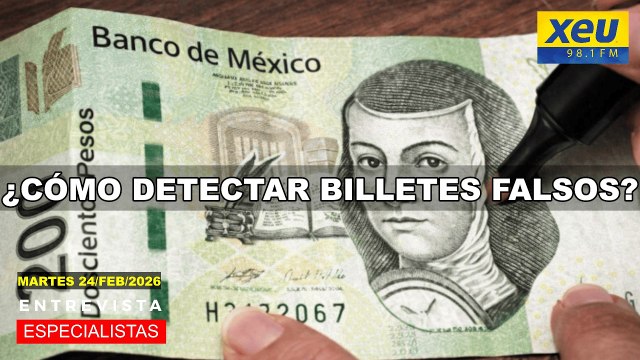 ¿Cómo detectar billetes falsos?