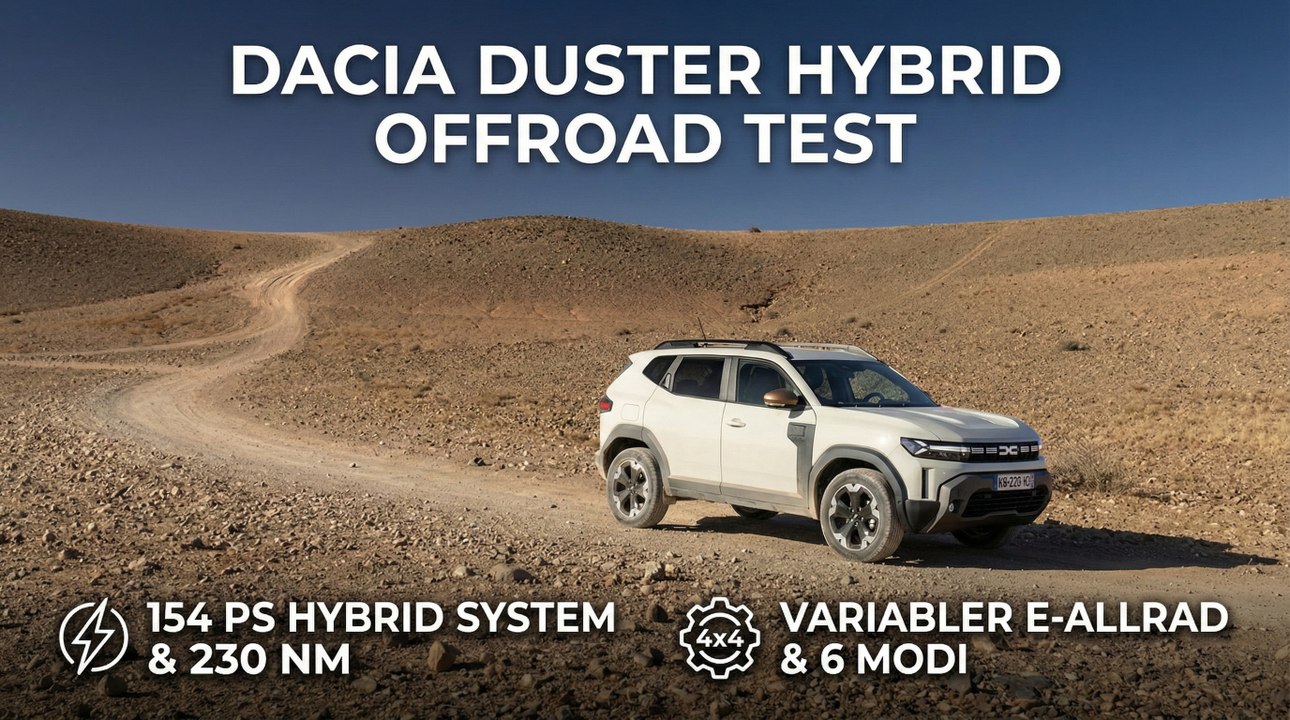 2026 Dacia Duster Hybrid-G 150 4x4 Outback-Abenteuer