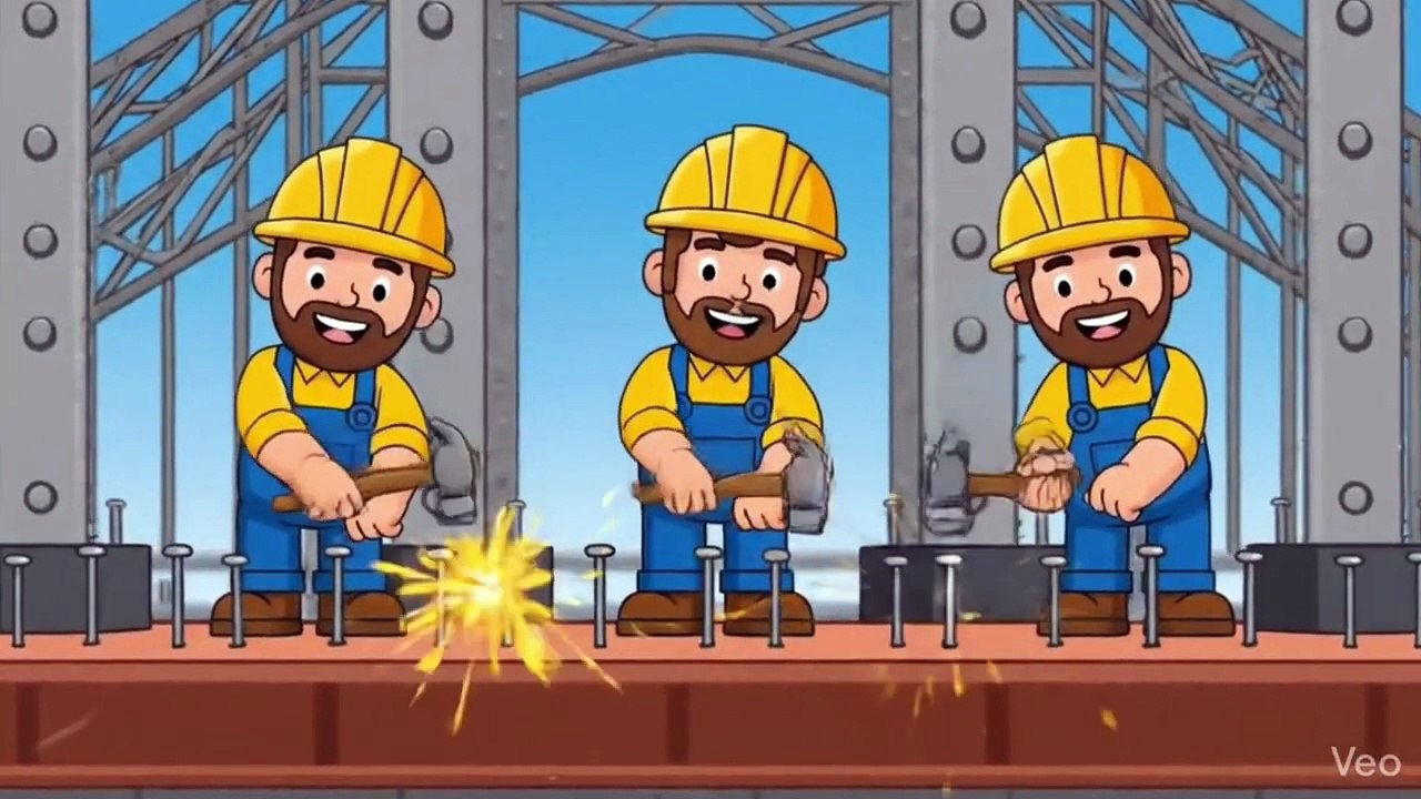 London Bridge Is Falling Down 3D Animation Popular English Nursery Rhyme Collection for Kids