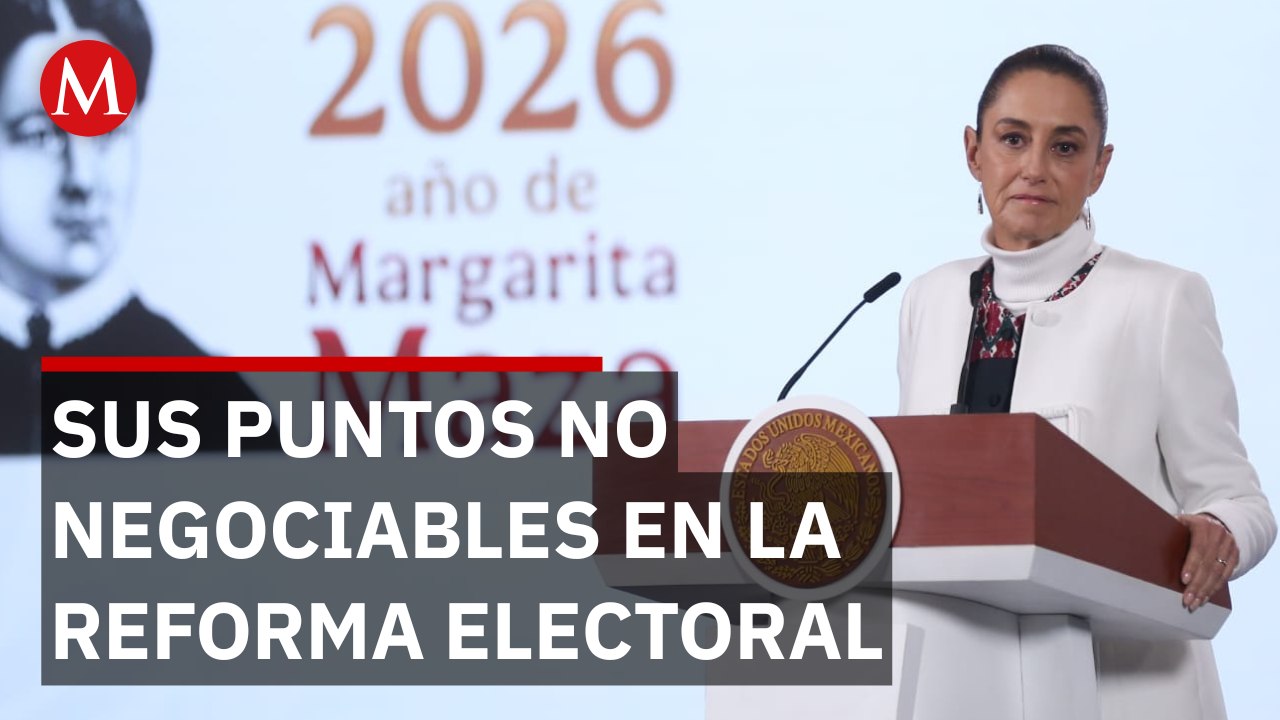 Sheinbaum advierte a aliados por reforma electoral