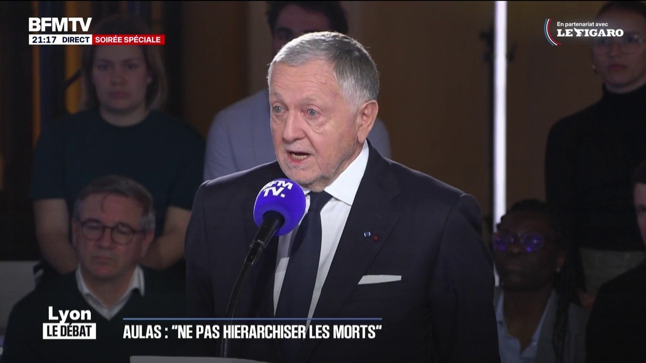 "Il y a toujours eu du ménage": Jean-Michel Aulas, candidat Cœur Lyonnais à la mairie de Lyon, réfute la présence de groupes violents au sein des supporters de l'OL