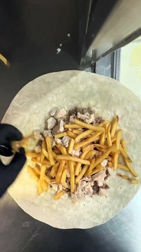 French Tacos Viande & Sauce Gruyère #BR3 #tacos #eating #FrenchTacos #foodlover