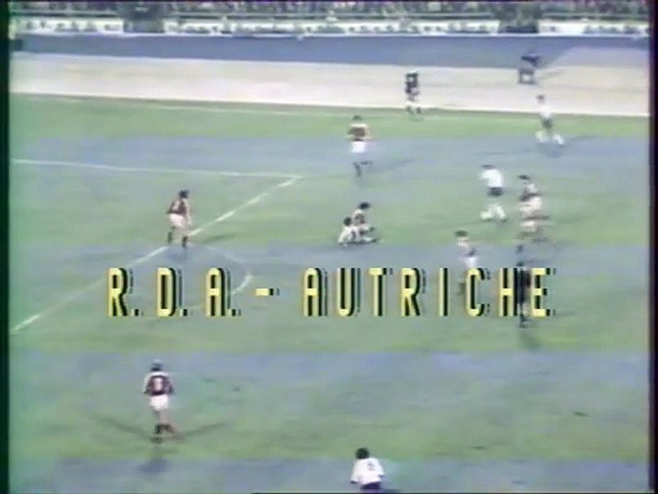 RDA - AUTRICHE - 1977 -