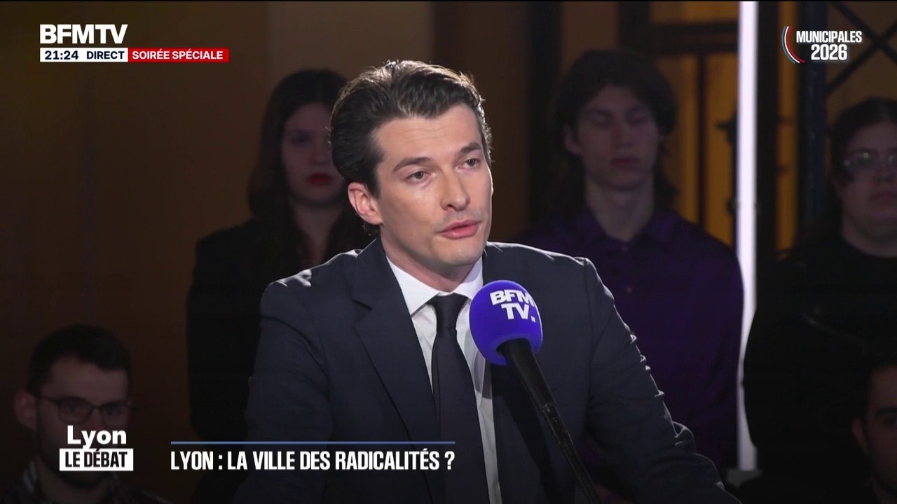 Alexandre Dupalais, candidat UDR-RN à la mairie de Lyon, affirme qu'il ne connaît "personne dans des groupuscules, quels qu'ils soient"