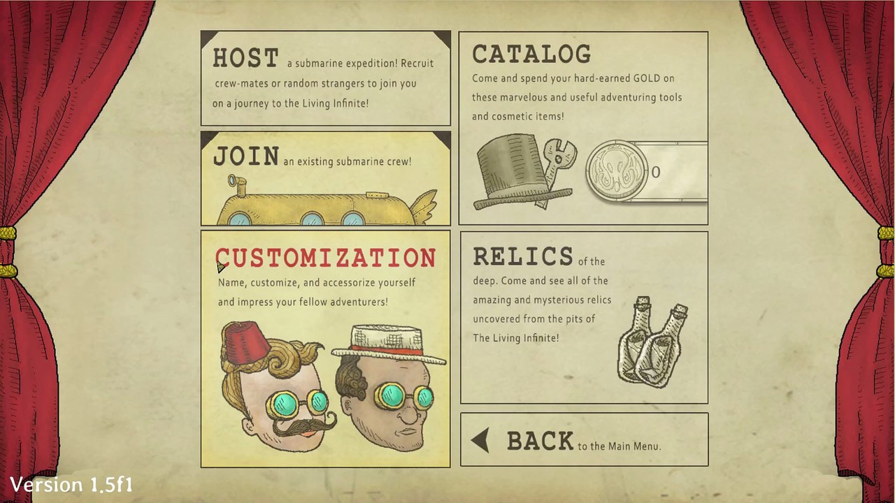 We Need To Go Deeper - Character Creation