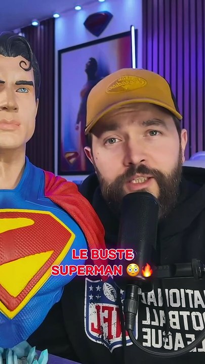 Mon buste Superman 🔥 la pièce ULTIME de ma collection DC 😳