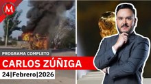 Mundial 2026: Sheinbaum garantiza seguridad pese a violencia | Carlos Zúñiga, 24 de febrero de 2026