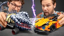 $1 LEGO Car vs $100,000,000 LEGO MONSTER! 😱 This Got INSANE