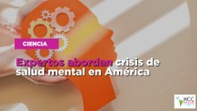 Expertos abordan crisis de salud mental en América