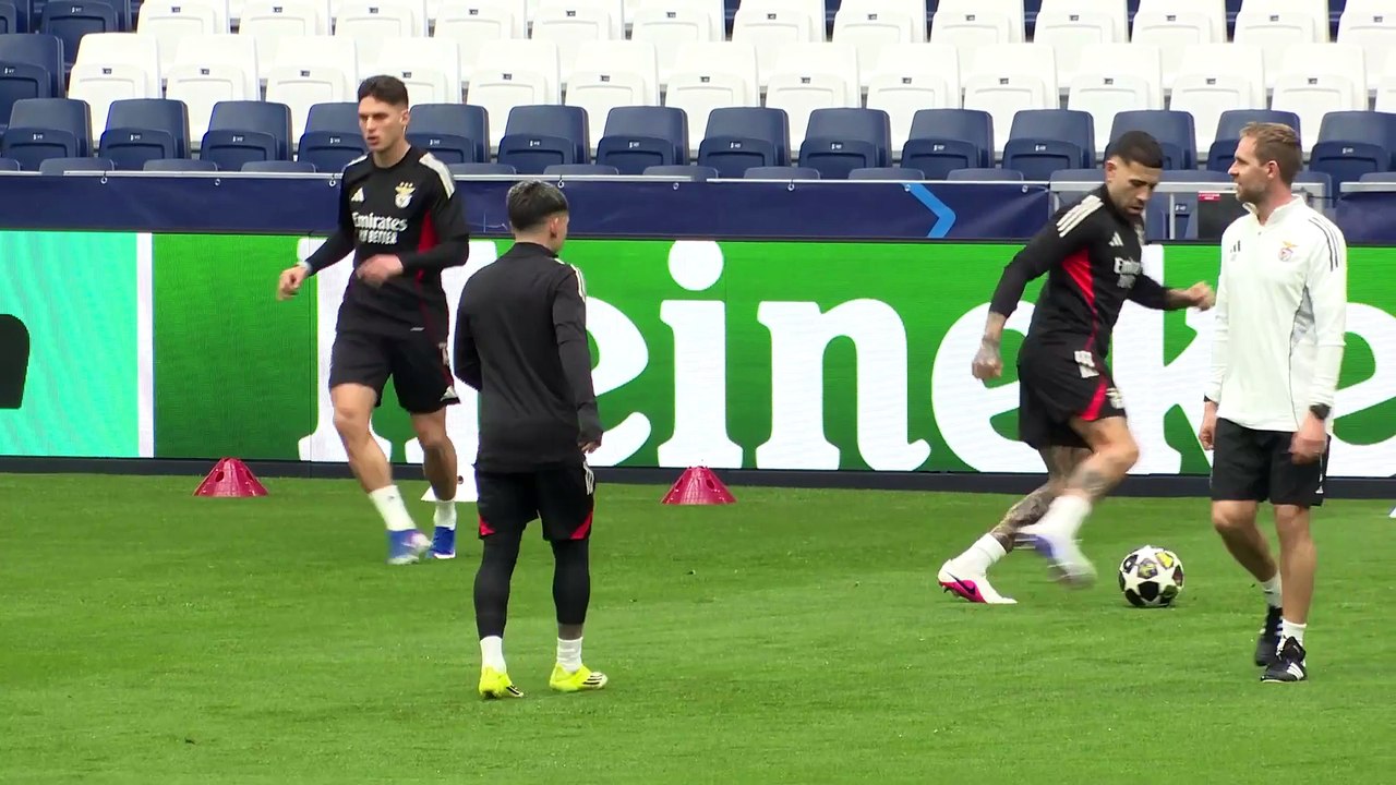 Suspendus, Mourinho et... Prestianni présents à l'entraînement de veille de match !