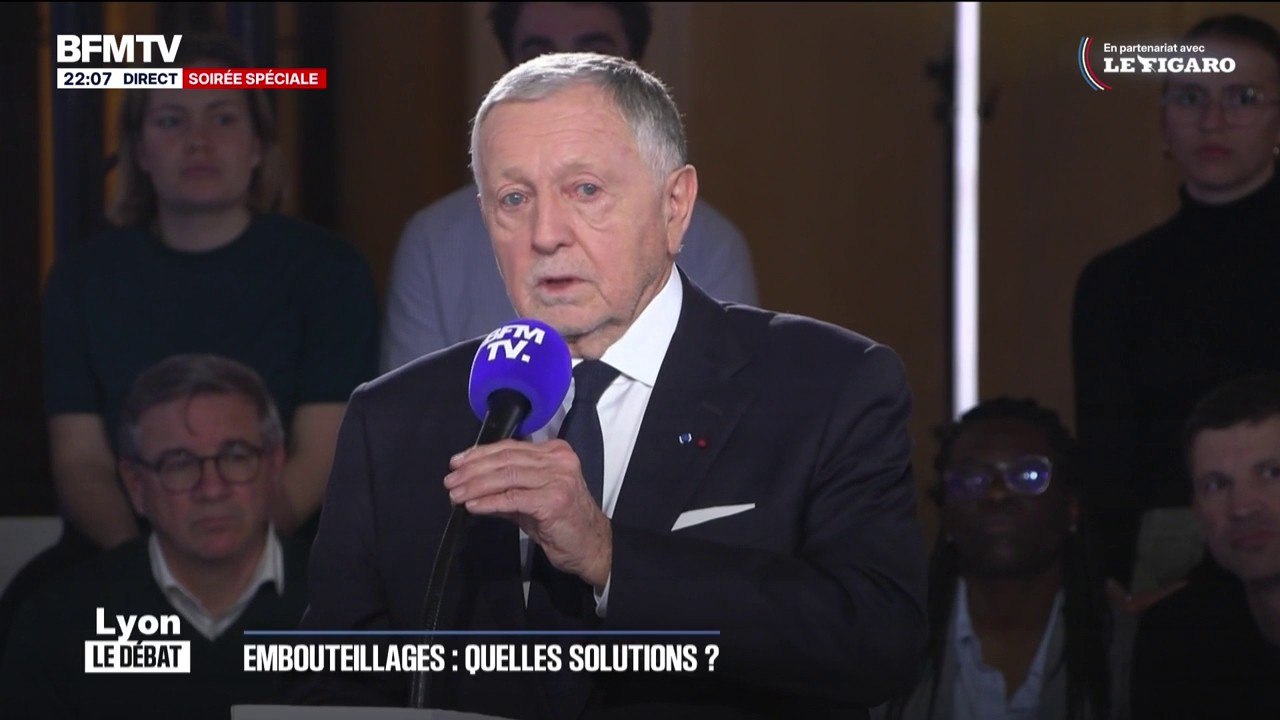 "Ça ne sera pas payant pour les Lyonnais": Jean-Michel Aulas (Cœur lyonnais) explique son projet de tunnel dans la ville