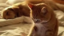 Cat vs dog funny video