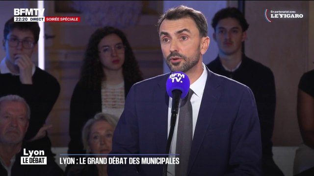Municipales à Lyon: Grégory Doucet (Union de la gauche), et candidat à la mairie de Lyon, propose un plan de lutte contre l'entrée dans le narcotrafic pour les plus jeunes