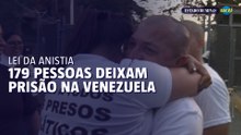 179 pessoas deixam prisão após lei de anistia na Venezuela