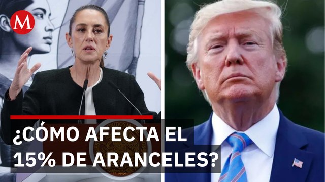 Sheinbaum responde al aumento de aranceles de Donald Trump