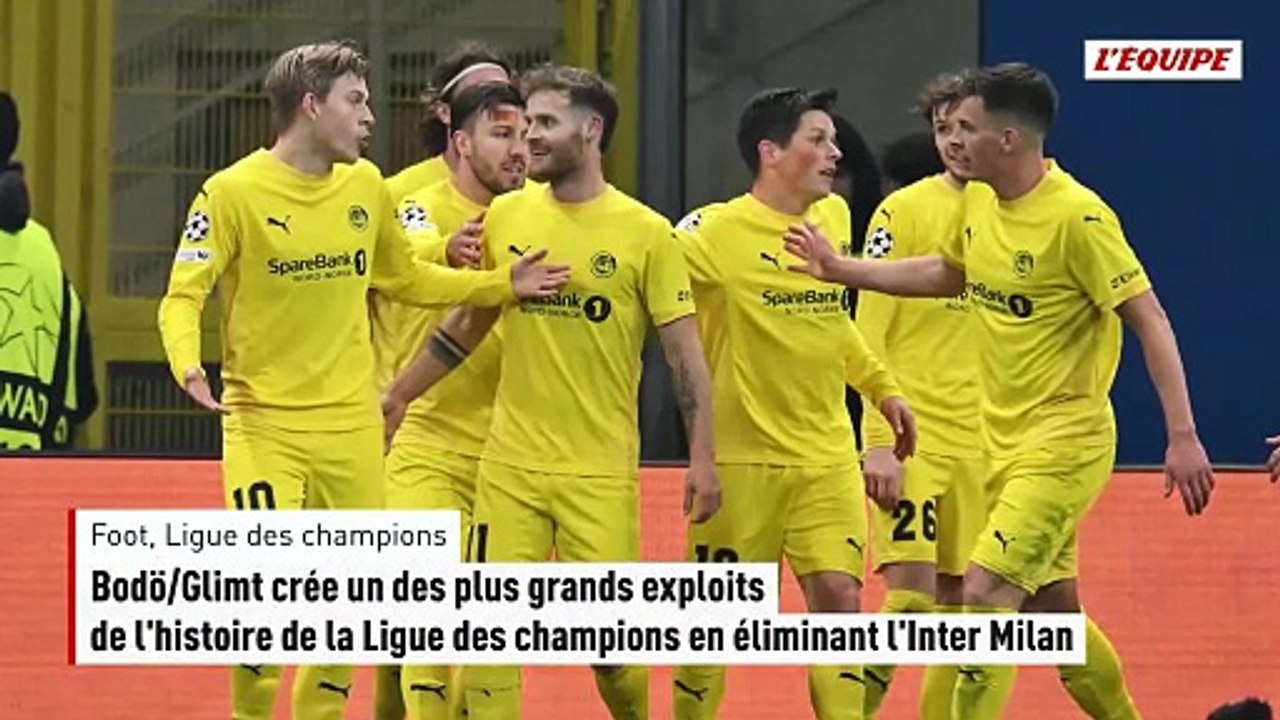 Bodö/Glimt crée un des plus grands exploits de l'histoire de la Ligue des champions en éliminant l'Inter Milan - Foot - Ligue des champions