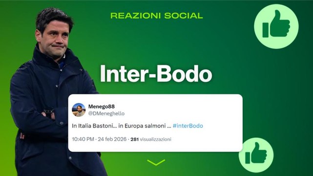 Pioggia di critiche per tutti: Inter-Bodo Glimt, le reazioni social