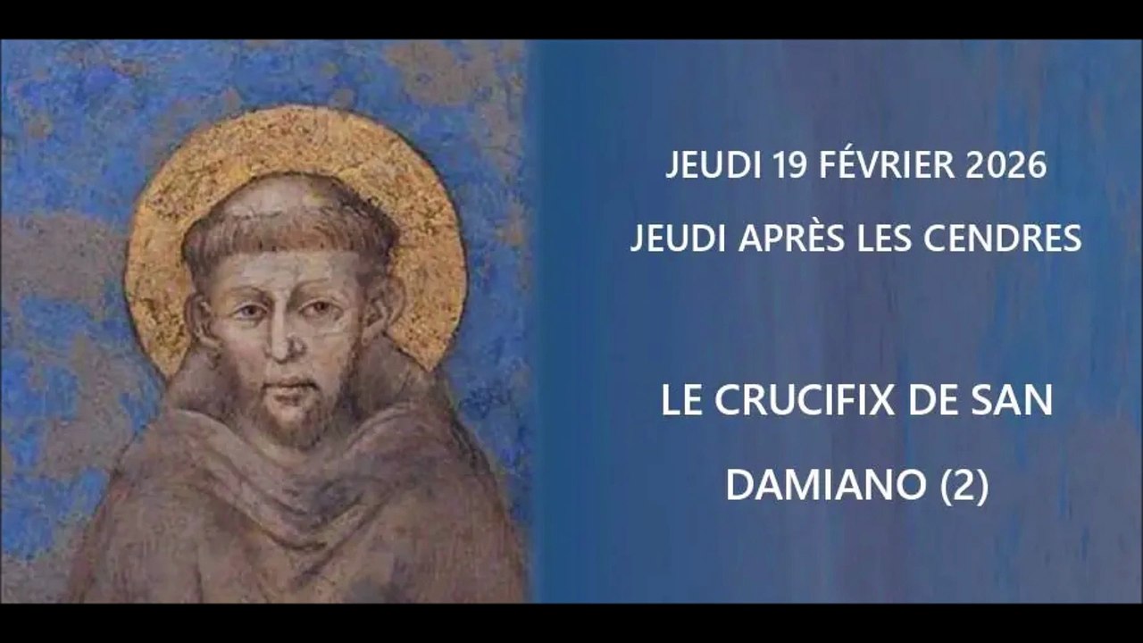 Cordées de Carême avec st François d'Assise : Journée 2