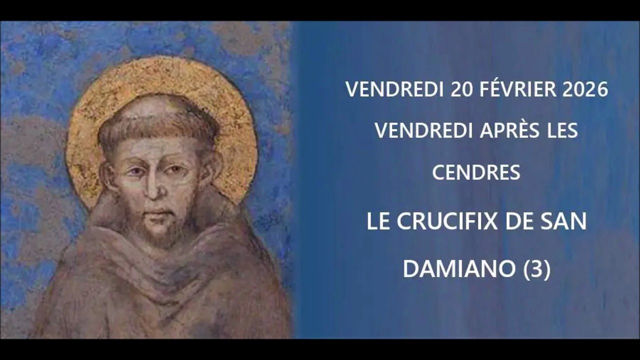 Cordées de Carême avec st François d'Assise : Journée 3