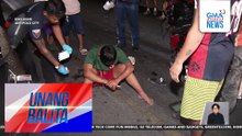 Motorcycle rider, sugatan matapos mabangga ang isang tricycle sa Marcos Highway | Unang Balita