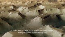 Fly Over Mars' 'Noctis Labyrinthus' In This Visualization From Spacecraft Data