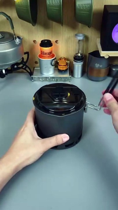 Camping Gas Stove Portable Mini Card Outdoor Burner