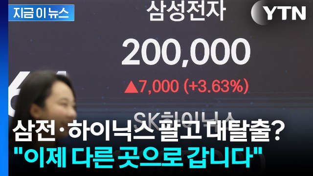 미친 듯이 코스피 내던지는 외국인들...이제 공포 시작? [굿모닝경제] / YTN