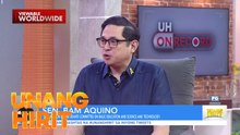 On Record kasama si Senator Bam Aquino | UH On Record