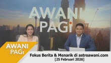 #AWANIpagi | 25 Februari 2026