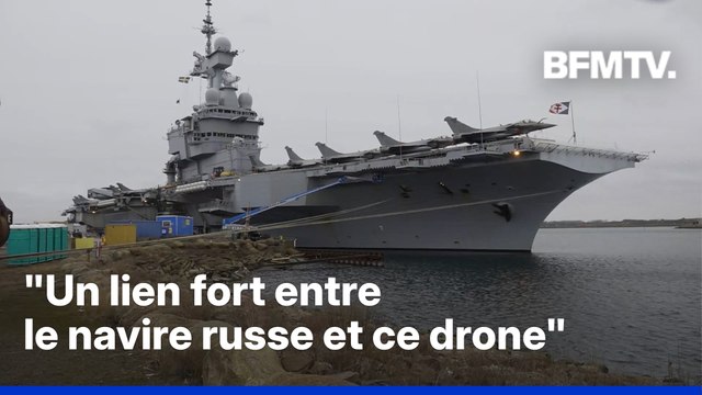 Ce que l'on sait sur le drone neutralisé près du porte-avions Charles-de-Gaulle
