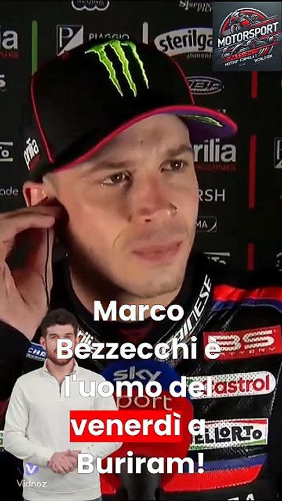Bezzecchi: matrimonio da record! 🏍️💪 #bezzecchi #aprilia #motogp