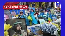 Ukraine remembers its dead as war enters a fifth year