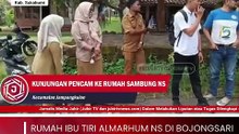 Rumah Ibu Tiri Almarhum NS di Bojongsari Kosong, Kunjungan Pencam Jampangkulon Tertunda
