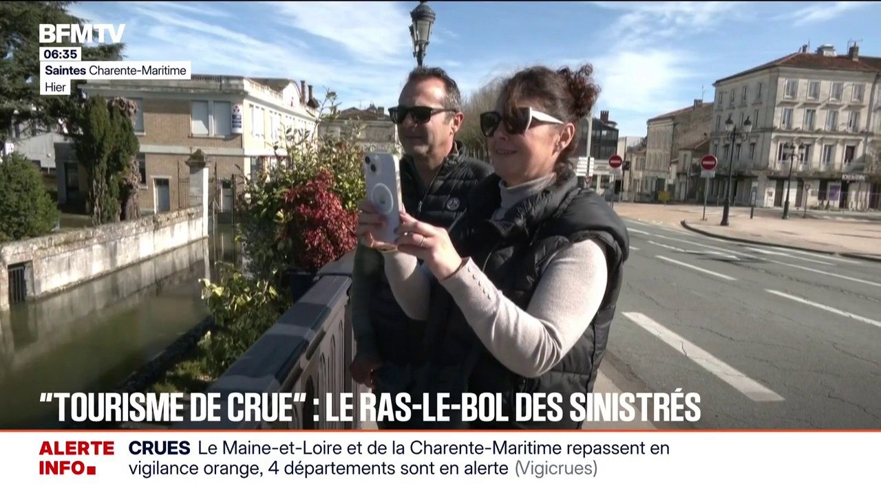Les habitants des zones inondées dénoncent le voyeurisme de certains touristes