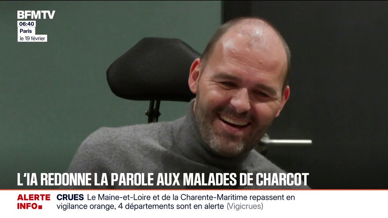 "Cette voix, c'est mon identité": quand l'IA redonne la parole aux personnes atteintes de la maladie de Charcot