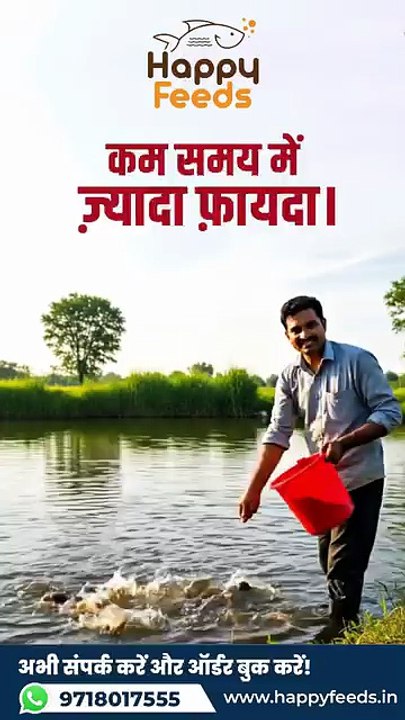 Best Floating Fish Feed Manufacturer in India | Happy Feeds