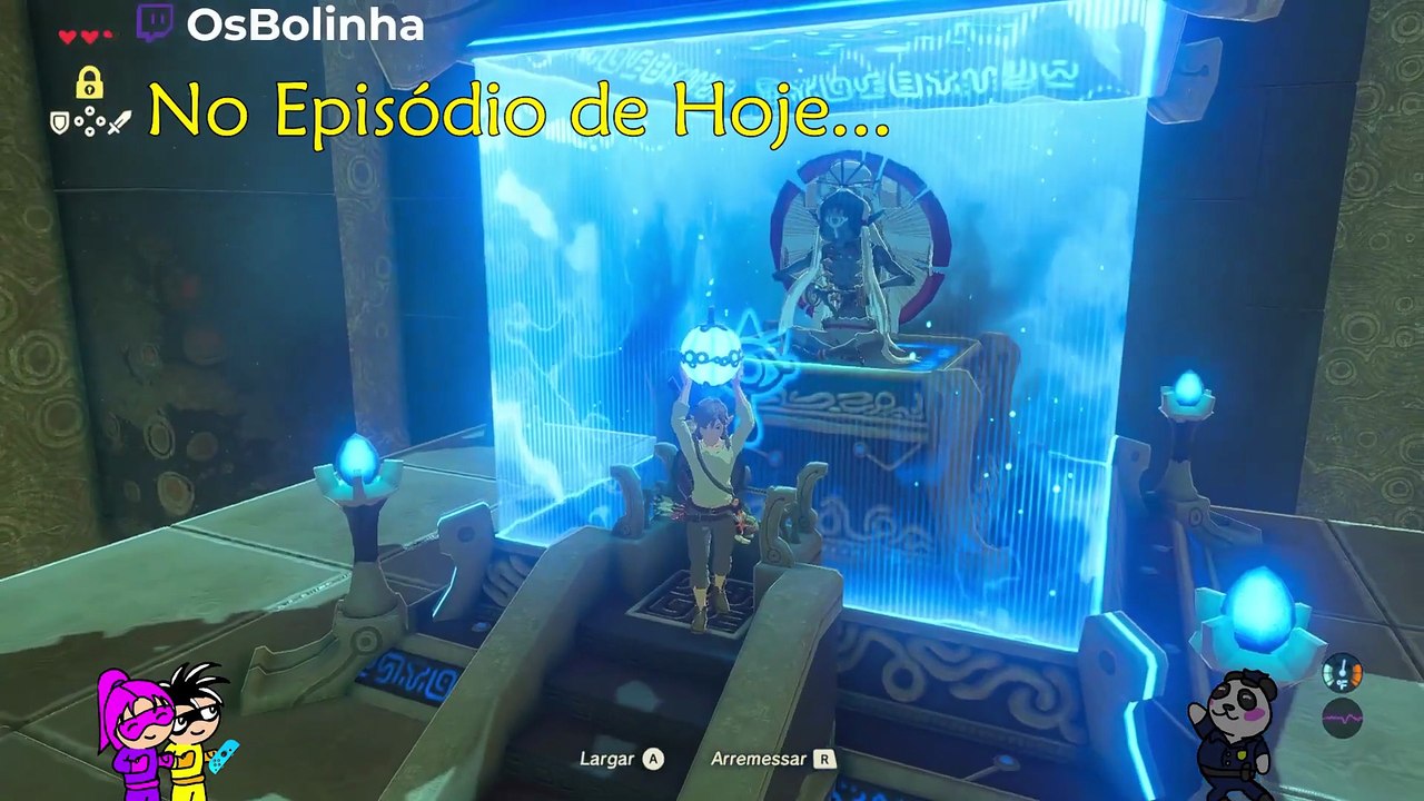 Zelda Breath of the Wild - Link e a Jóia do Tempo