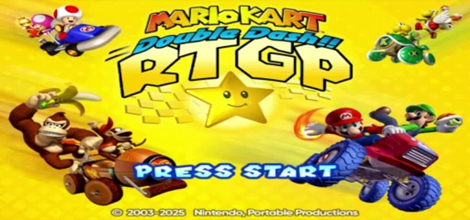 MATANDO EL TIEMPO CON MARIO KART DOBLE DASH. RTGP. MINÍ GAMEPLAY MOD.
