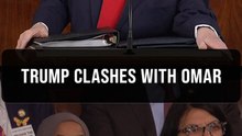 Trump clashes with Omar and says: We'll always allow people to come in legally