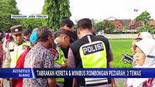 Insiden Tabrakan Kereta & Minibus Rombongan Peziarah di Grobogan | KOMPAS SIANG