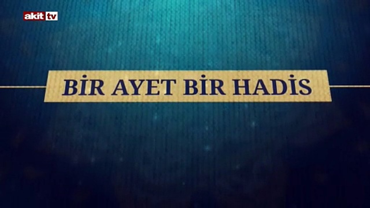 Bir ayet bir hadis