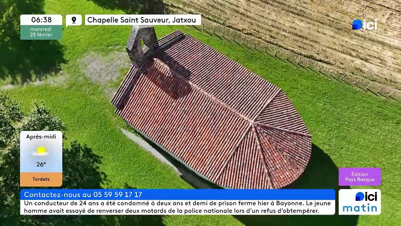 25/02/2026 - ici matin par ici Pays Basque en vidéo