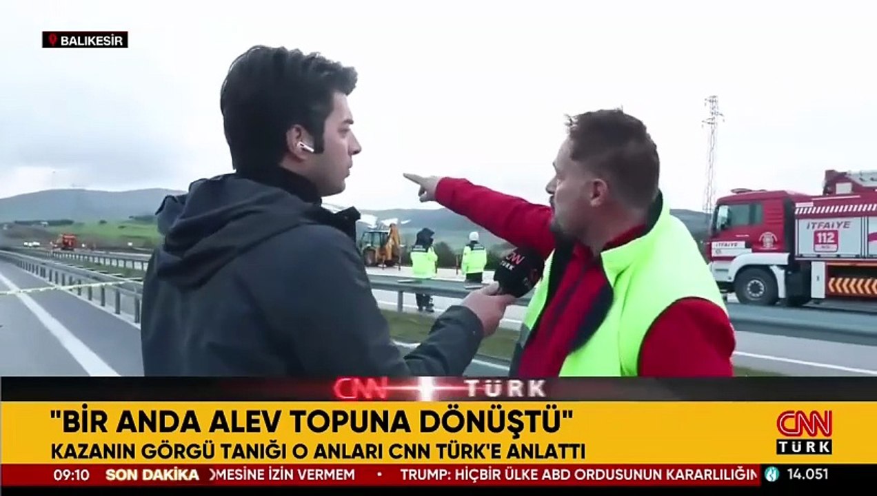 Görgü tanığı Balıkesir'de yaşanan F-16 kazasını anlattı: 'Bir anda alev topu oldu'