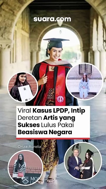 Viral Kasus LPDP, Intip Deretan Artis Yang Sukses Lulus Pakai Beasiswa Negara
