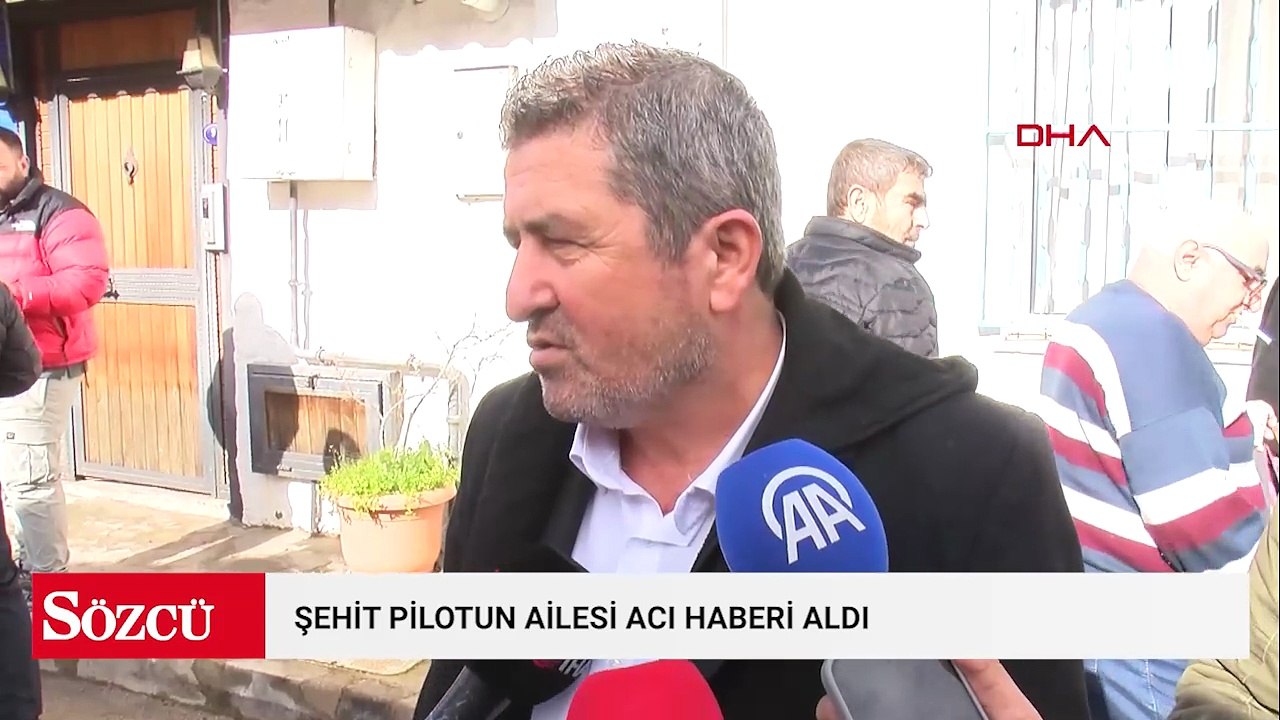 Balıkesir'de, kaza kırıma uğrayan F-16'da şehit olan Bolat'ın acı haberi ailesine ulaştı